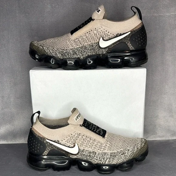 Nike | Shoes | Nike Black And Cream Vapormax Women Sneakers  display picture 1